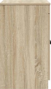 vidaXL Ντουλάπι Μπάνιου Sonoma Δρυς 54 x 41 x 70 εκ Επεξεργασμένο Ξύλο
