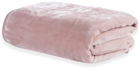 Κουβέρτα Βελουτέ Μονή (170x220) Nef-Nef Homeware Loft English Rose-1205