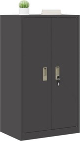 vidaXL Ντουλάπι αποθήκευσης Μαύρο 60 x 40 x 105 εκ Ατσάλι