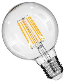 Λαμπτήρας Led Long Filament 99011 G95 E27 12W 1320lm Dimmable Clear GloboStar