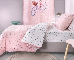 Σετ Σεντόνια Παιδικά 165x250 Amore Pink 5206480698637
