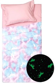 Φωσφοριζέ Κουβέρτα Fleece Κούνιας (110x150) Viopros Αμέλια