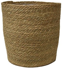 Καλάθι - Κασπώ Με Νάιλον 00.06.67521 40x40cm Ψάθινο Natural Mat