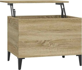 vidaXL Τραπεζάκι Σαλονιού Sonoma Δρυς 60x44,5x45εκ. Επεξεργασμένο Ξύλο