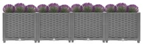 vidaXL Ζαρντινιέρα 160 x 40 x 38 εκ. από Πολυπροπυλένιο