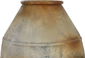 Βάζο Home ESPRIT Μπεζ Μέταλλο 49 X 49 X 93 cm