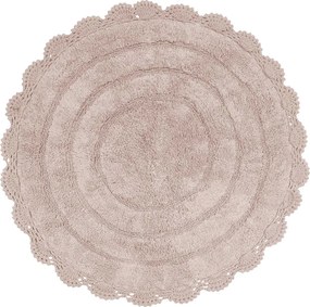 Πατάκι Μπάνιου (Φ60) Das Home Bathmats Colours 0634 Beige