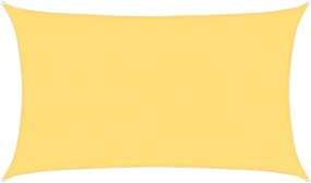 vidaXL Πανί Σκίασης Μπεζ 5 x 8 μ. από HDPE 160 γρ/μ²