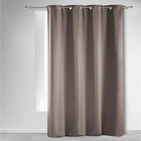Κουρτίνα blackout Occult Douceur d'intérieur - 135x280cm - Καφέ
