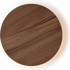Απλίκα Τοίχου LED Aca Eclipse ZM1705LEDWDW Dark Wood