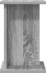 vidaXL Βάση φυτών 2 pcs Γκρι Σονομά 25 x 25,5 x 40,5 εκ.
