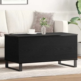 vidaXL Τραπεζάκι Καφέ Μαύρης Βελανιδιάς 90x44.5x45 εκ. Επεξεργασμένο Ξύλο
