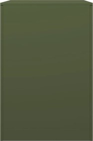 vidaXL Ράφι Καυσόξυλων Πράσινη 60x40x60 εκ. Ατσάλινο