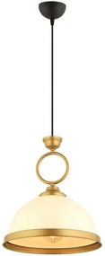 Φωτιστικό Οροφής 518LMS1131 Φ26x136cm 1xE27 40W White-Gold Opviq