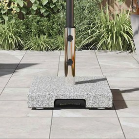 vidaXL Βάση ομπρέλας Γκρι 41 x 41 x 37 εκ. Γρανίτης