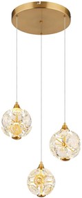 Φωτιστικό Κρεμαστό Globo Lighting VIRINA 16047-3H 3000K
