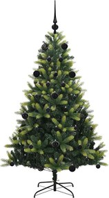 vidaXL Τεχνητό Χριστουγεννιάτικο Δέντρο με Συρταρωτές Βαθμίδες 150 LED