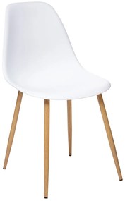 Καρέκλα Τραπεζαρίας (46x52x86) A-S Taho White 157268G