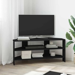 vidaXL ΓωνιακήΒάσηΤηλεόρασης 100 x 40,5 x 45 cm Μαύρο