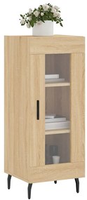 vidaXL Ντουλάπι Sonoma Δρυς 34,5x34x90 εκ. από Επεξεργασμένο Ξύλο