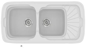 Sanitec Classic 304 Metallic Ice Νεροχύτης