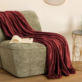 Κουβέρτα Fleece Ημίδιπλη (180x230) A-S Ollis Red 156048T