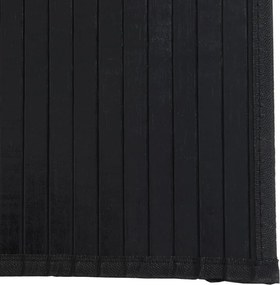 vidaXL Χαλί Ορθογώνιο Μαύρο 70 x 400 εκ. Μπαμπού