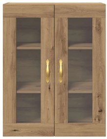 vidaXL Ντουλάπα τοίχου Επιτοίχιο artisan δρυς 69.5 x 34 x 90 εκ.