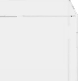 vidaXL Κουτί Βιτρίνας Διαφανές Ακρυλικό 56x36x37 εκ.