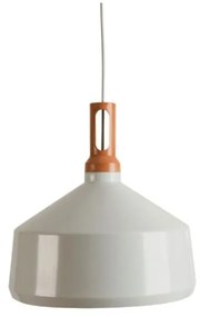 Φωτιστικό Οροφής 1511-W White Metal,Wood