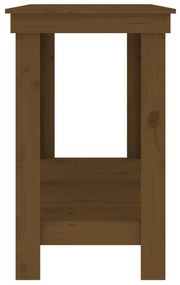 vidaXL Πάγκος Εργασίας Μελί Καφέ 140 x 50 x 80 εκ. Μασίφ Ξύλο Πεύκο