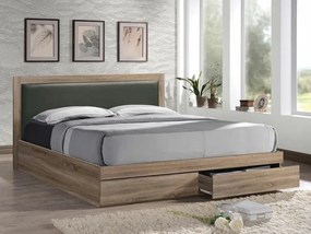 Κρεβάτι Mesa C111, 160x200, Πλαστικοποιημένη μοριοσανίδα,  Τάβλες για Κρεβάτι, 171x207x92cm