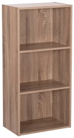 ΡΑΦΙΕΡΑ ΤΟΙΧΟΥ CUBICON HM9941.02 SONAMA OAK ΜΕΛΑΜΙΝΗ 38,5x23,5x80Υεκ. (1 Τεμμάχια)