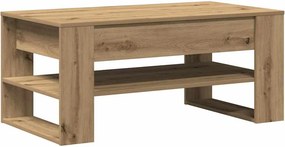 vidaXL Τραπεζάκι σαλονιού Artisan Oak 102 x 55 x 45 εκ.