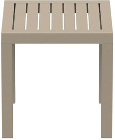ΤΡΑΠΕΖΙ  ΠΟΛΥΠΡΟΠΥΛΕΝΙΟΥ WICKER OCEAN DOVE GREY 45X45