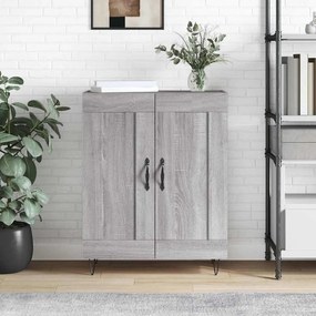 vidaXL Ντουλάπι Γκρι Sonoma 69,5 x 34 x 90 εκ. από Επεξεργασμένο Ξύλο