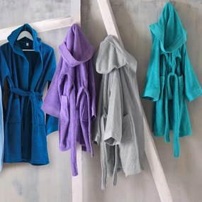 Παιδικό Μπουρνούζι Rythmos Twist Grey