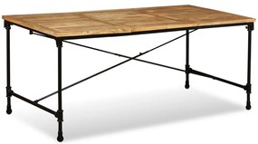 vidaXL Τραπεζαρία 180 εκ. από Μασίφ Ξύλο Μάνγκο