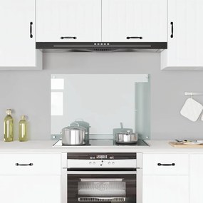 vidaXL Πλάτη Κουζίνας Διαφανής 90 x 60 εκ. από Ψημένο Γυαλί
