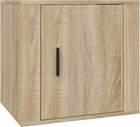 vidaXL Κομοδίνα 2 τεμ. Sonoma Δρυς 50 x 39 x 47 εκ.