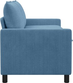 vidaXL Καναπές Μπλε 156 x 81 x 87,5 εκ Ύφασμα