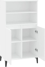 vidaXL Ντουλάπι Λευκό 60 x 36 x 110 εκ. από Επεξεργασμένο Ξύλο