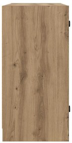 vidaXL Βοηθητικό ντουλάπι Artisan Oak 68 x 37 x 75,5 εκ