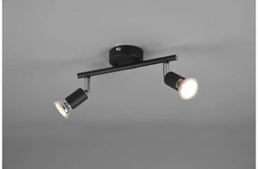 Σποτ Φωτιστικό Οροφής 2xGU10 Κινητό Paris Trio Lighting-R80912032-Μαύρο R80912032