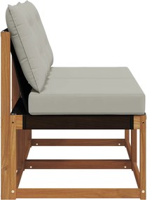 vidaXL 2 Τεμάχιο Εξωτερικός μεσαίος καναπές