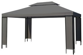 vidaXL Κιόσκι Ανθρακί 300 x 400 εκ.