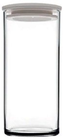 Δοχείο Αποθήκευσης Breakfast Club SP43736G2W 730ml Clear-White Espiel Plastic, Glass