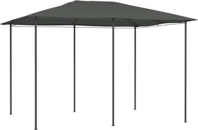 vidaXL Κιόσκι Ανθρακί 3 x 4 x 2,6 μ. 160 γρ./μ²