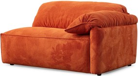 3-Seat Sofa Flamingo Lounge (L1,5+1,5R) Orange