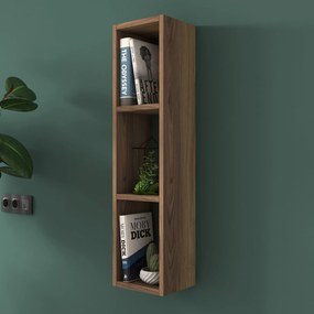 Ράφι Τοίχου Καρυδί CROLER 22.1x18.5x90